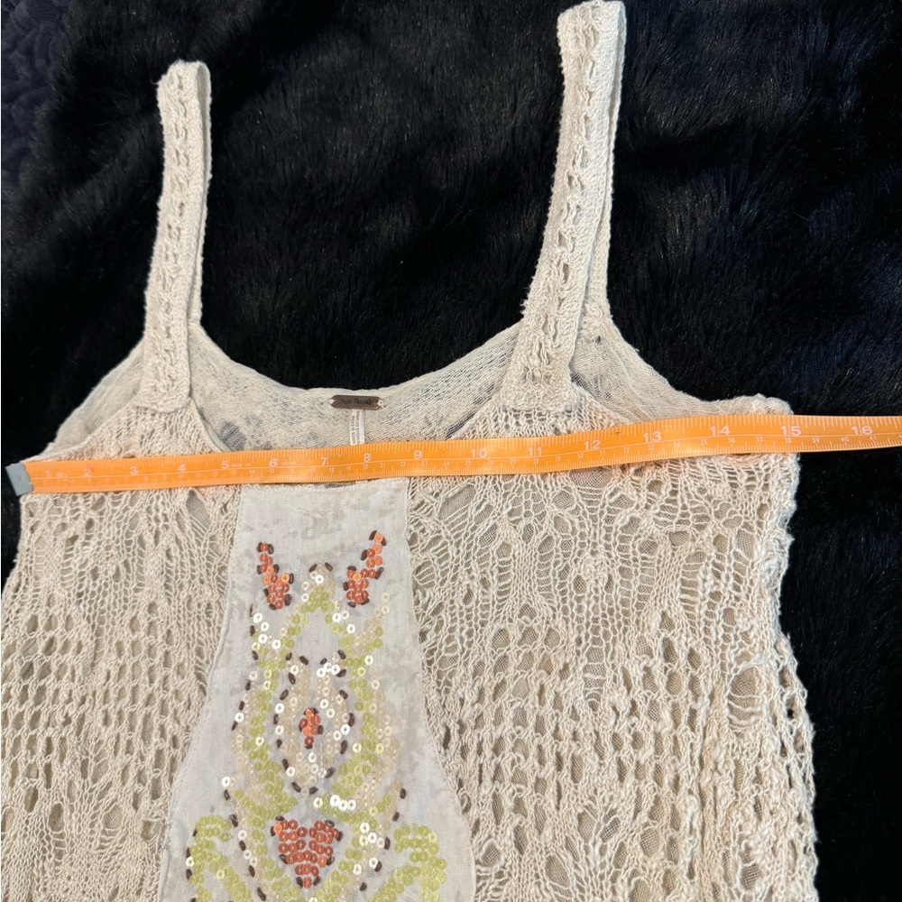 Free People MAYA SEQUINED EMBELLISHED TANK - Picture 8 of 9